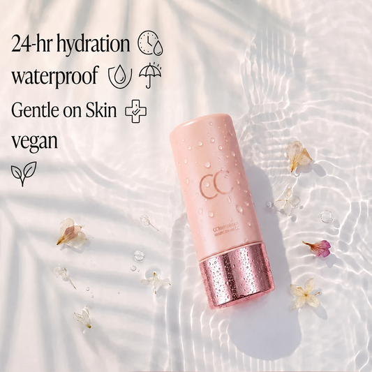 CC Color-Correcting Tinted Serum – Lightweight, Shade-Adaptive Coverage with 24H Hydration & 16H Waterproof Wear